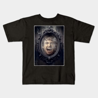 Will Graham Haunted AU Ghost Mirror Scream Kids T-Shirt